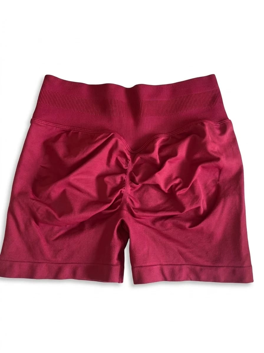 Short biker Cherry
